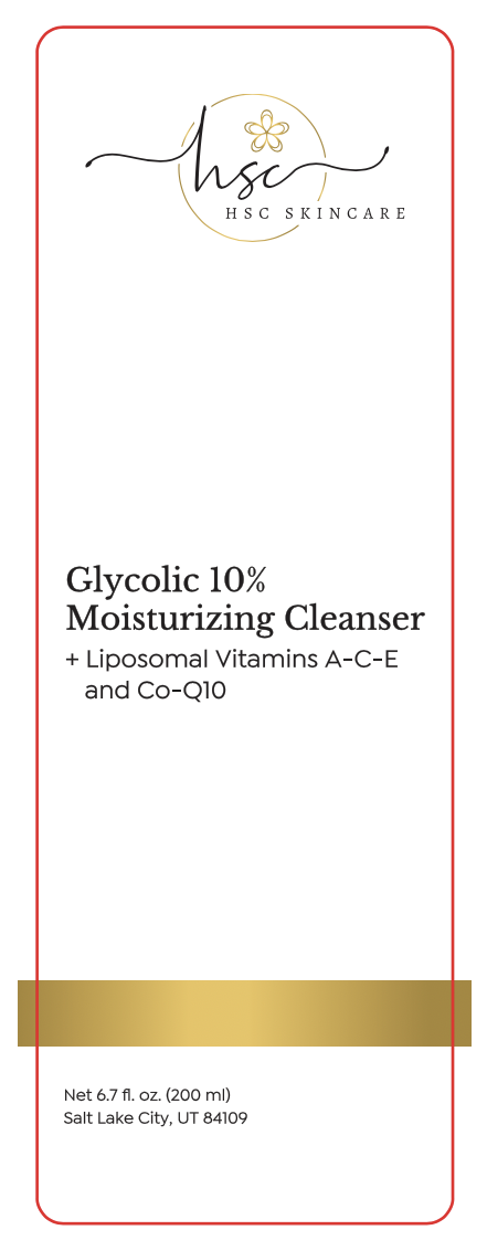 GLYCOLIC 10% MOISTURIZING CLEANSER