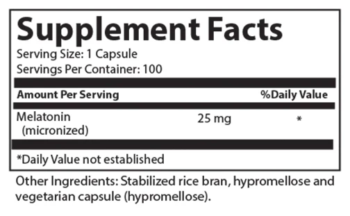 Melatonin 5-25mg - Image 4