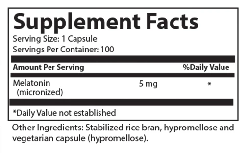 Melatonin 5-25mg - Image 2